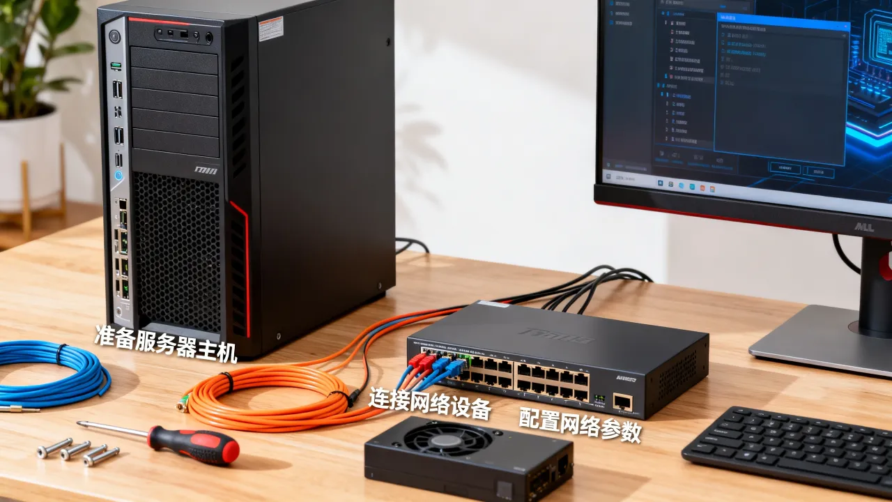 如何搭建万维网服务器，万维网服务器搭建详细步骤