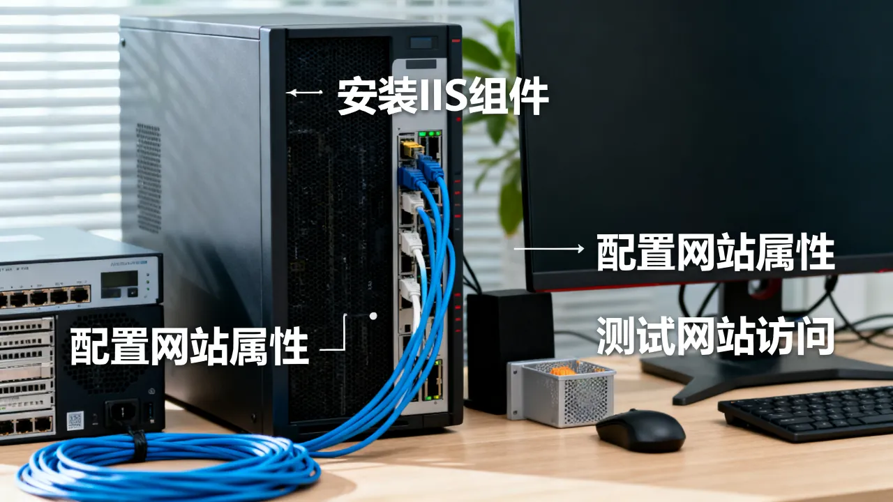 iis万维网服务器怎么搭建？iis万维网服务器搭建教程