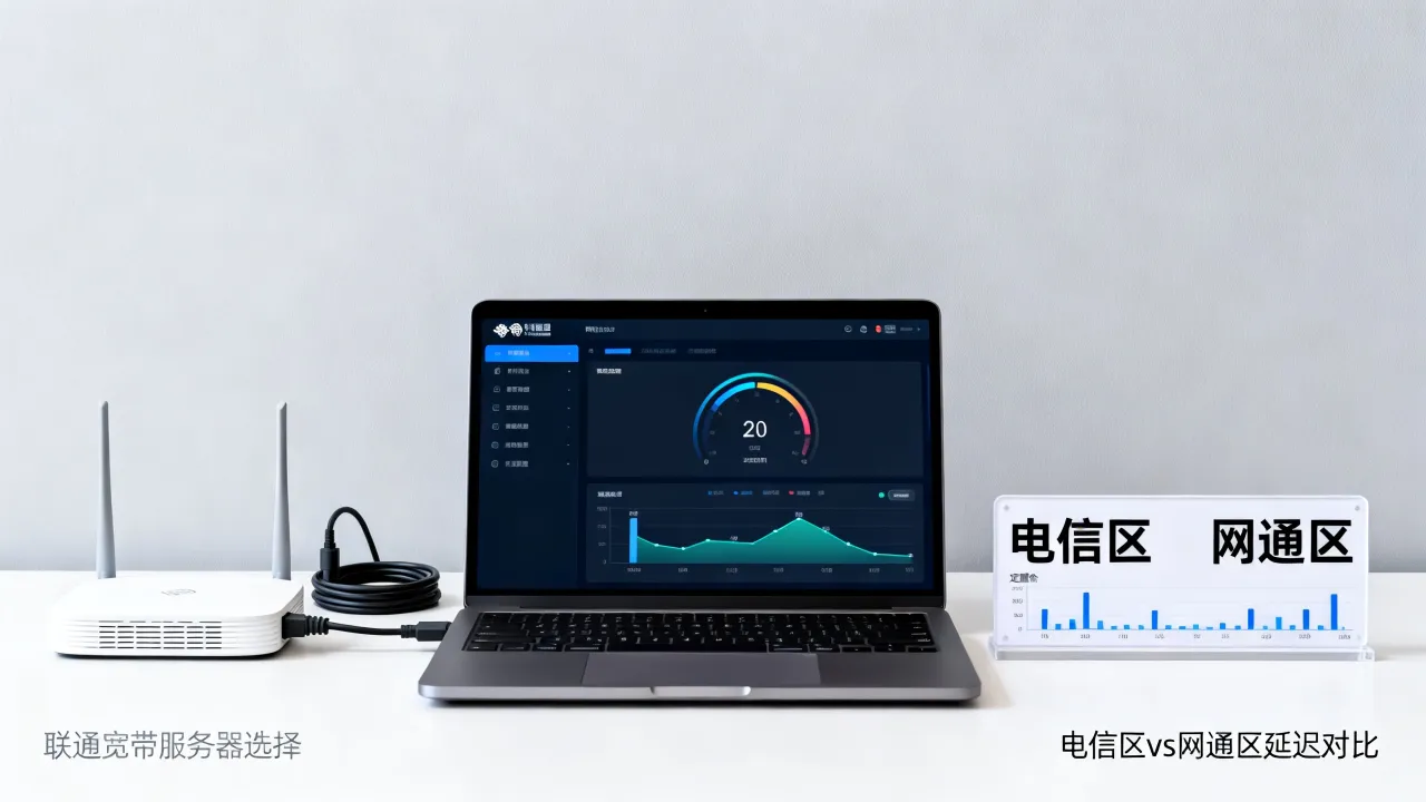 联通宽带选什么服务器？联通宽带用户玩电信区还是网通区延迟低