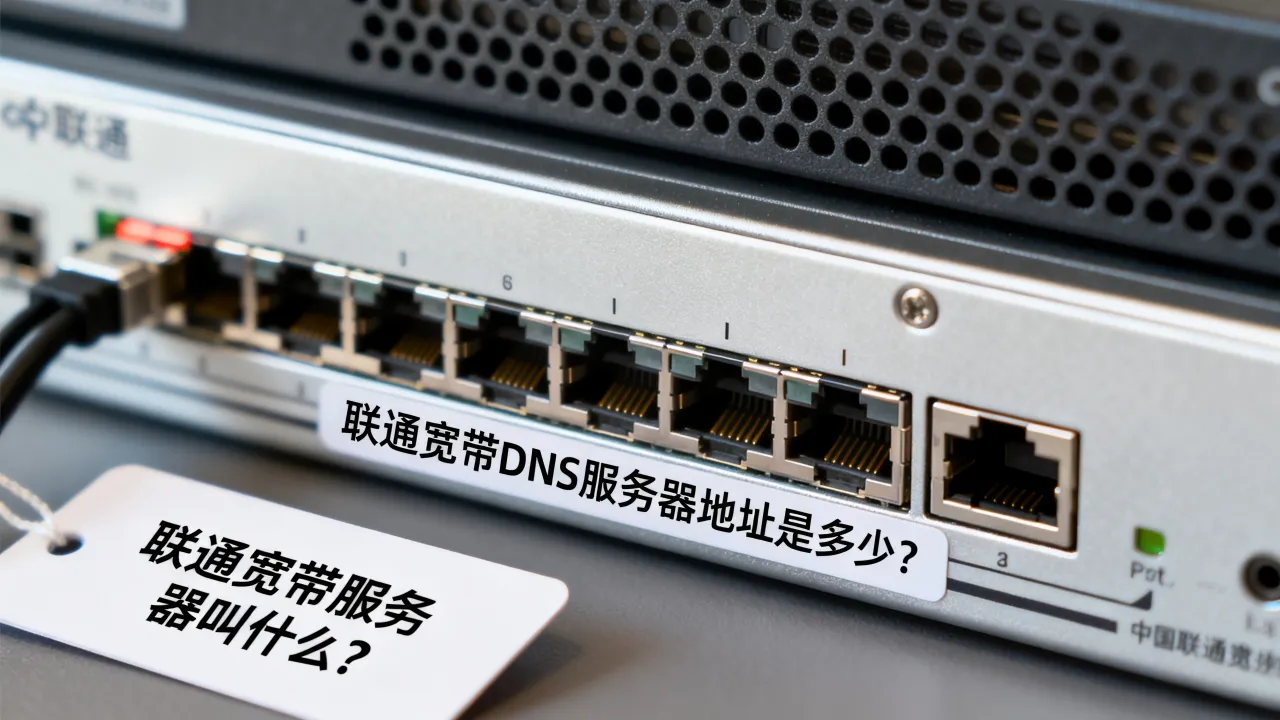 联通宽带服务器叫什么？联通宽带DNS服务器地址是多少？