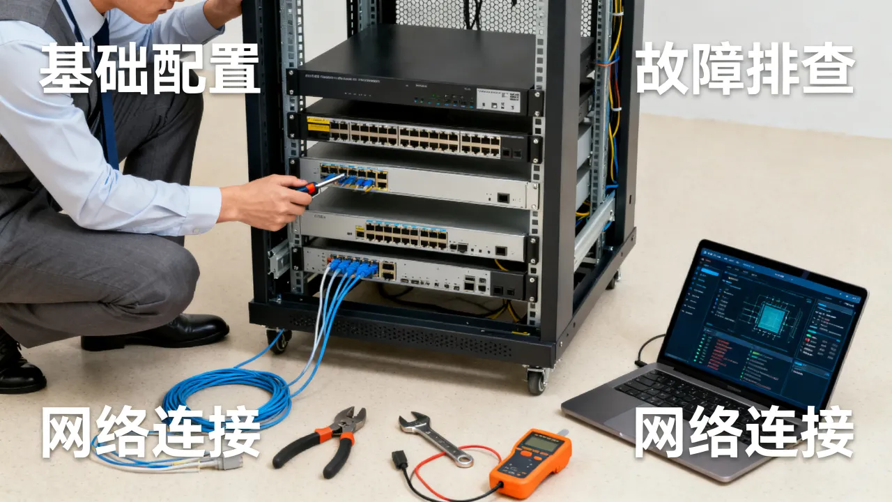 网络服务器运维教学难吗，零基础怎么入门？
