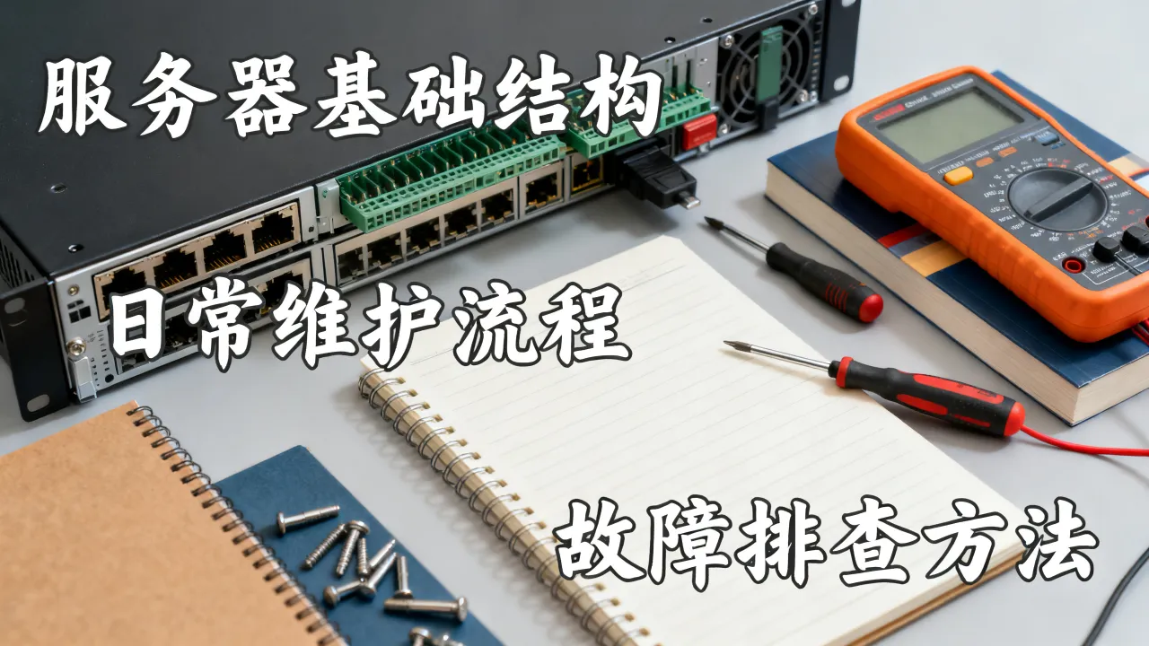 零基础怎么学服务器维保？零基础学服务器维保要多久？