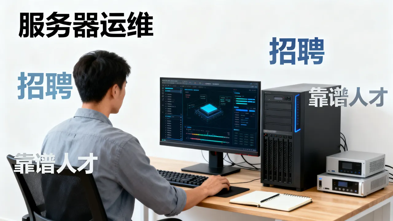 服务器运维工作室招聘难吗？，怎么快速招到靠谱运维人才