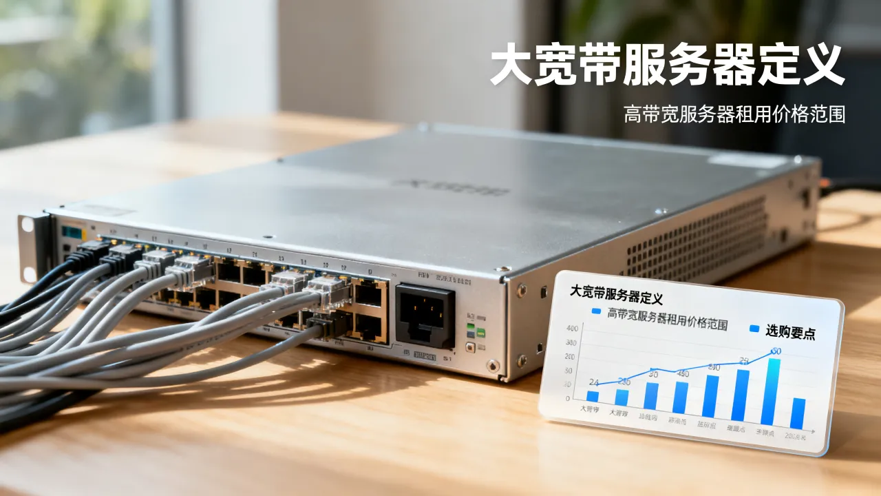 大宽带服务器是什么，高带宽服务器租用价格多少，怎么选？