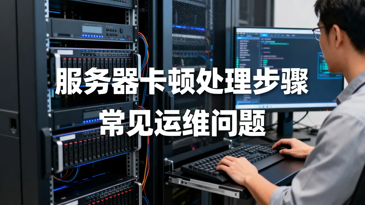 服务器运维常见问题有哪些，服务器卡顿怎么处理？