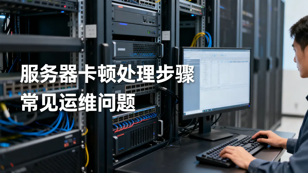 服务器运维常见问题有哪些，服务器卡顿怎么处理？