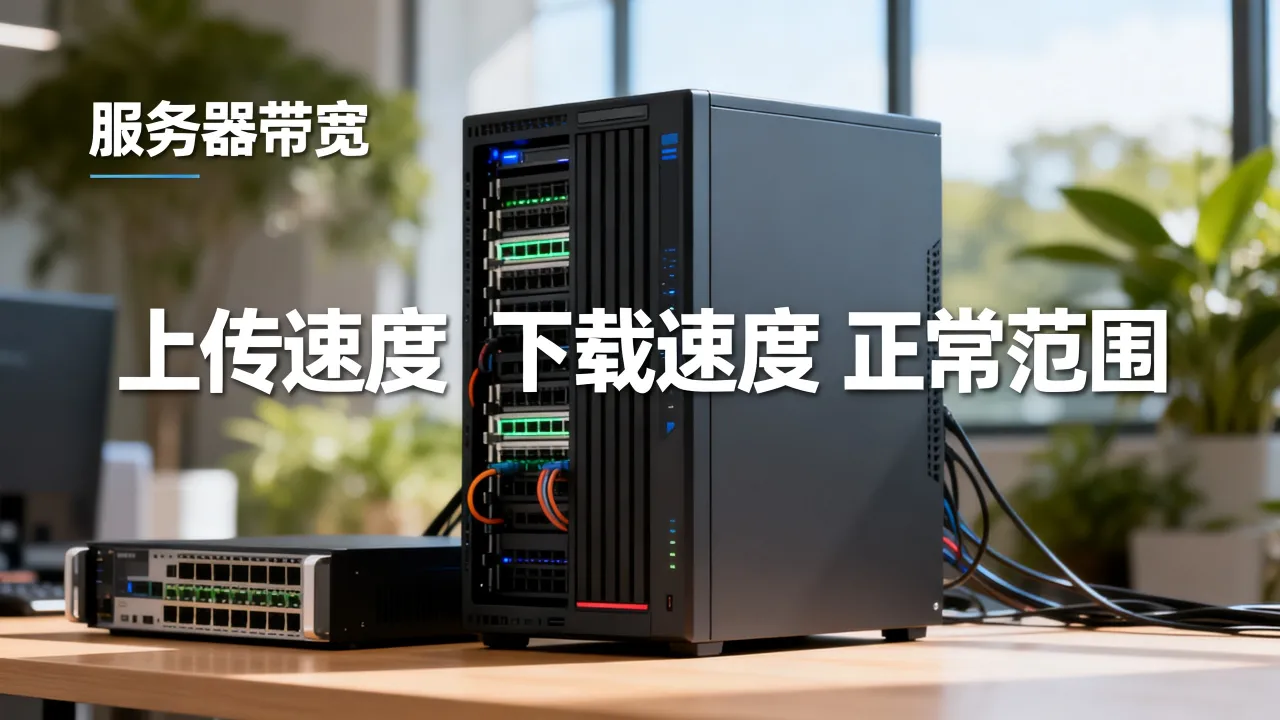 什么是服务器宽带速度？服务器带宽速度多少正常才不卡