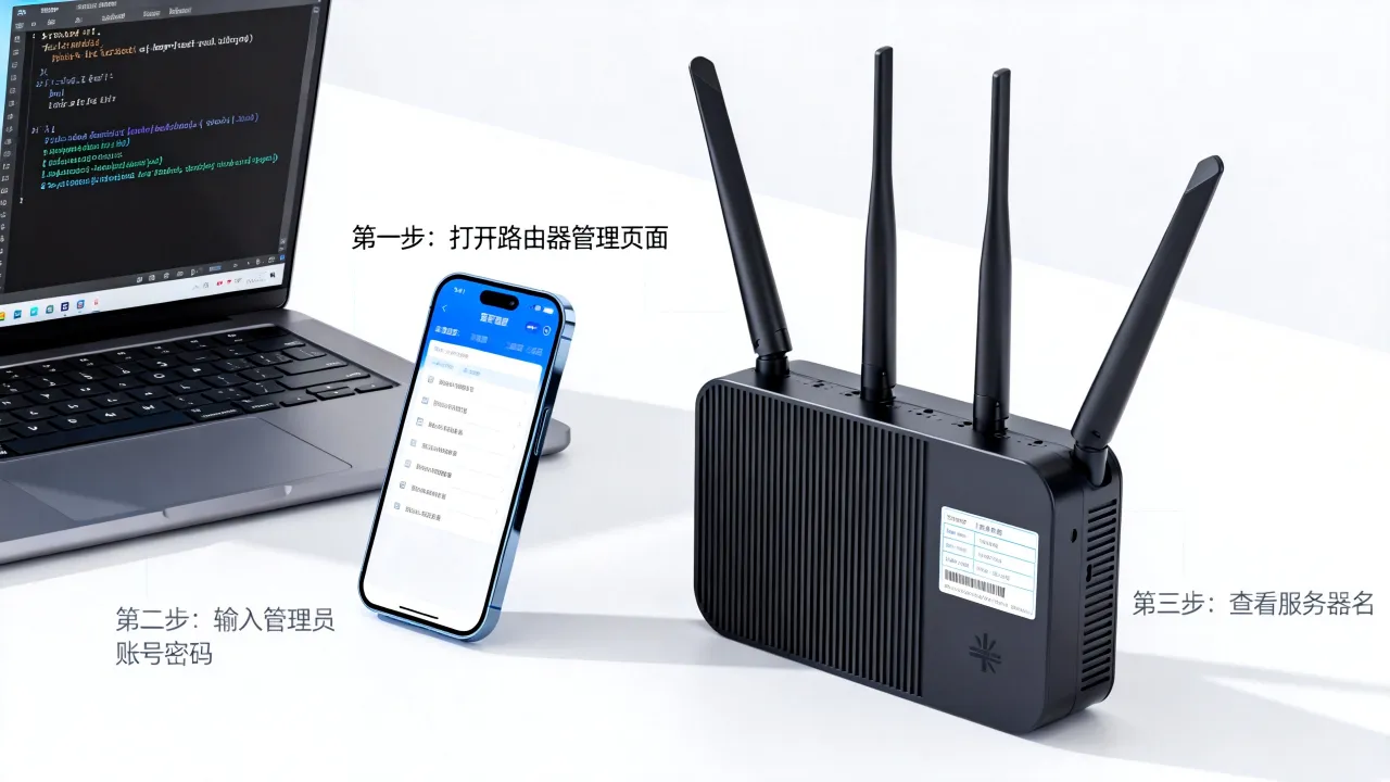 宽带服务器名是什么，怎么查询宽带服务器名和设置？